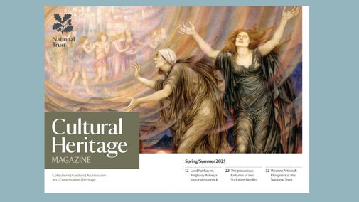 View of the front cover of the Cultural Heritage Magazine Spring/Summer issue